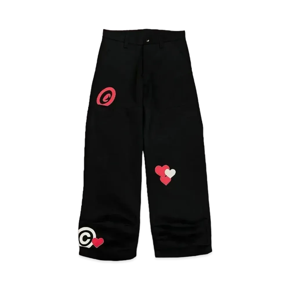 COIN PARKING DELIVERY CPD LOVE Patch Pants #13 "Black"