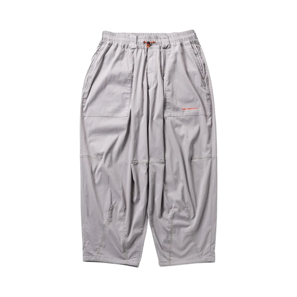 TIGHTBOOTH Seersucker Baker Balloon Pants "Gray"