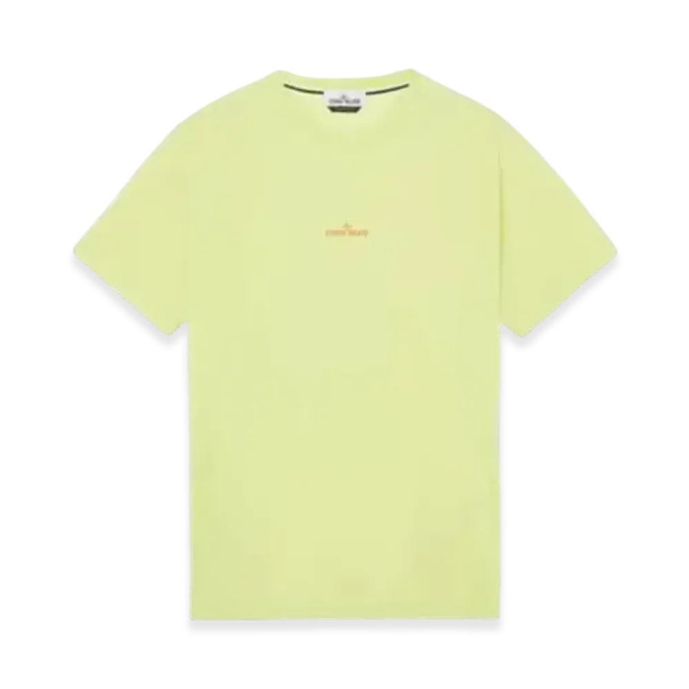 Stone Island 2NS94 Tricromia Three T-Shirt - 22SS "Lemon"