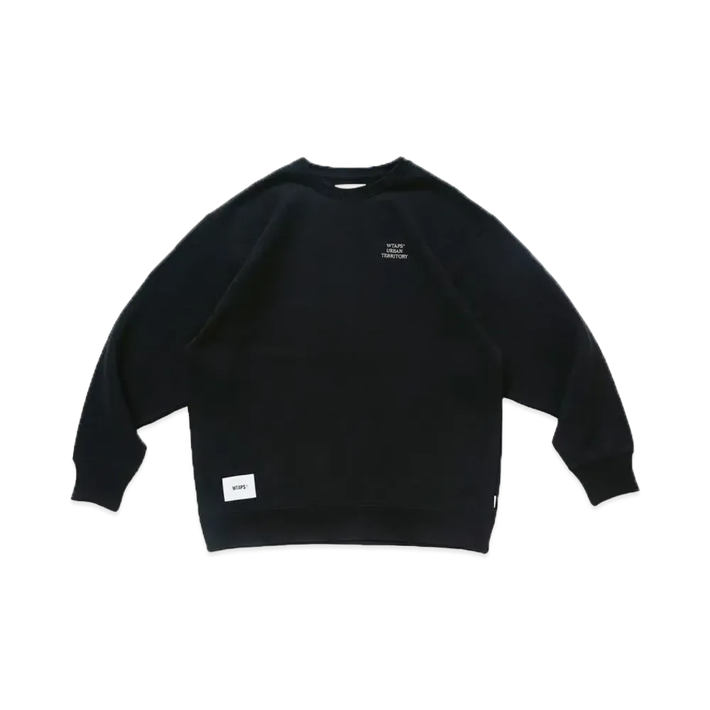 WTAPS AII 02 / Sweater / Cotton. Wut "Black"