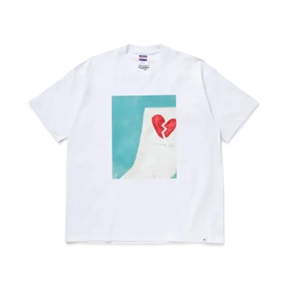 Bedwin & the heartbreakers S/S PRINTED TEE "COLEN" "WHITE"