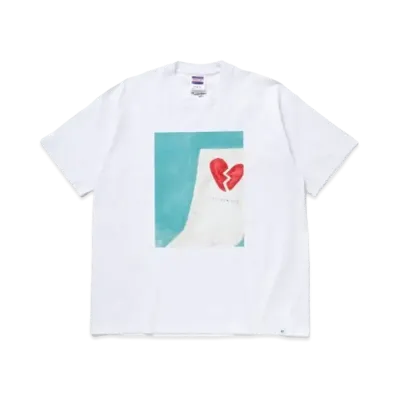 Bedwin & the heartbreakers S/S PRINTED TEE "COLEN" "WHITE"