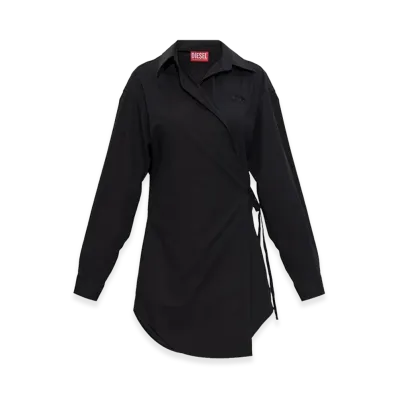 Diesel Women's Midi Shirt Dress "Black"
