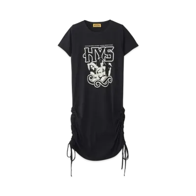 HYSTERIC GLAMOUR Travel Girl One Piece "Black"