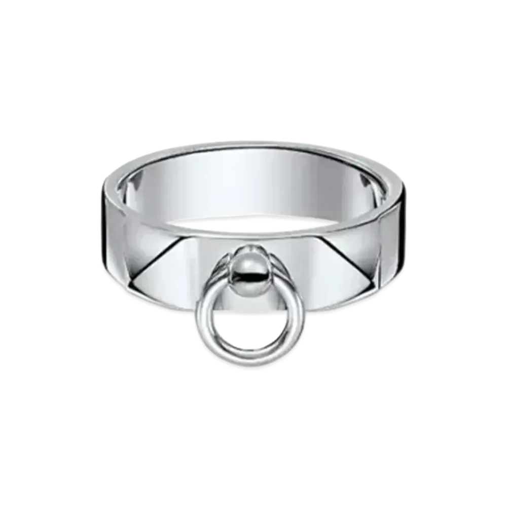 Hermes Collier De Chien Ring PM "Silver"