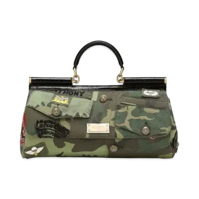 Dolce&Gabbana Sicily Back Patchwork Camouflage Decoration "Multicolor"