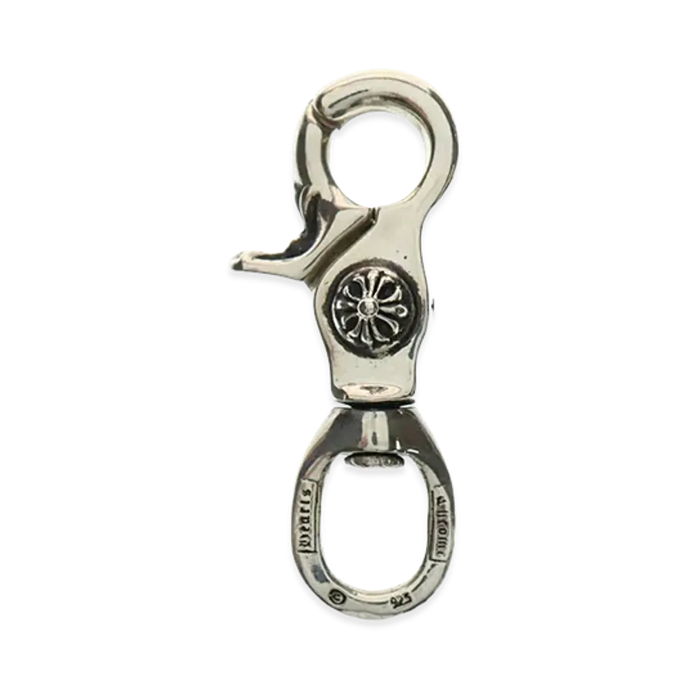 Chrome Hearts Clip Swivel Cross Ball "Silver"
