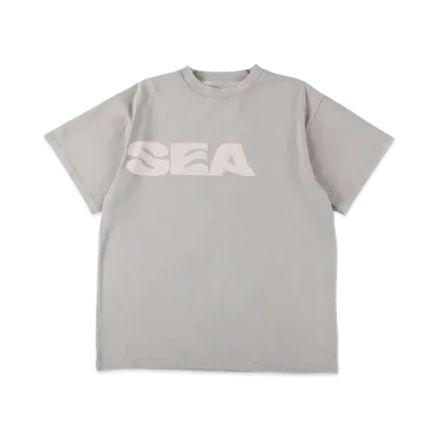WIND AND SEA Smooth Pigment Dye (Sea) S/S Tee "L Gray"