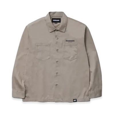 NEIGHBORHOOD Classic Work Shirt LS-2 "Beige"