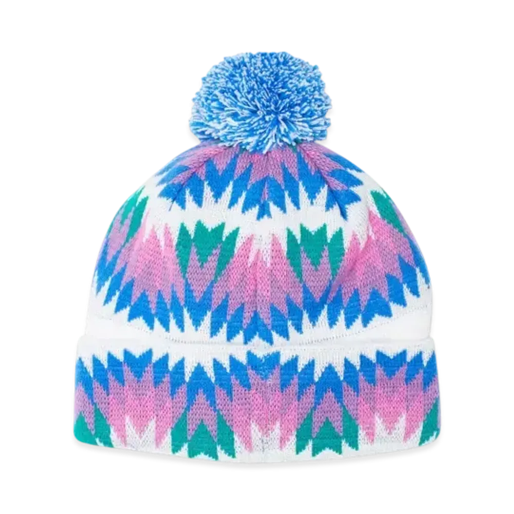 PALACE Zig Zag Beanie "White"