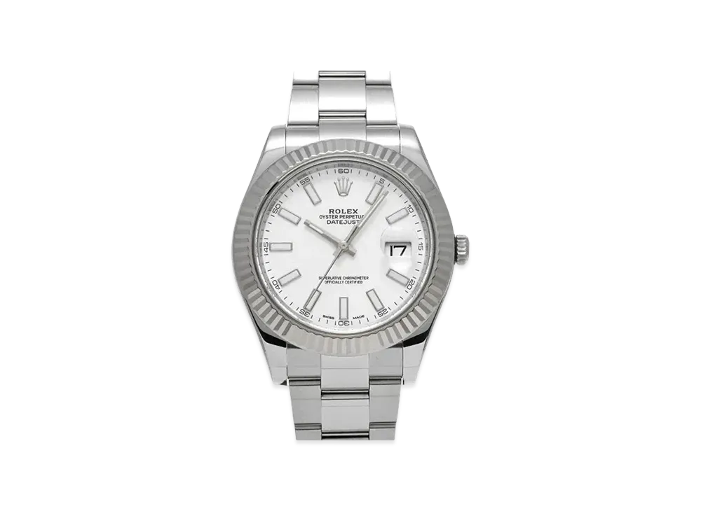 ROLEX Datejust II "White/Stainless Steel/White Gold"