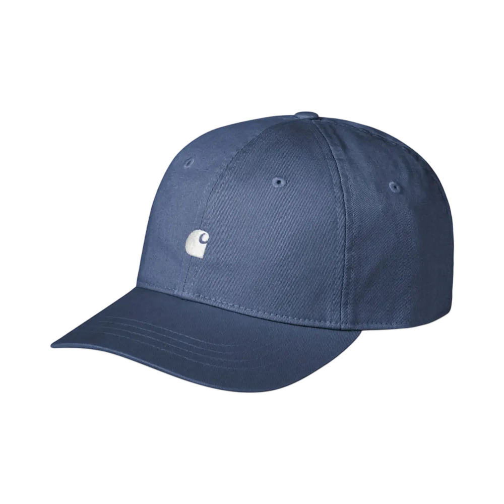 Carhartt WIP Madison Logo Cap "Blue Iris/White"