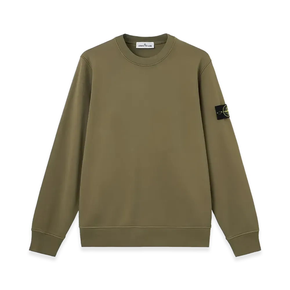 Stone Island Cotton Sweatshirt "Khaki"