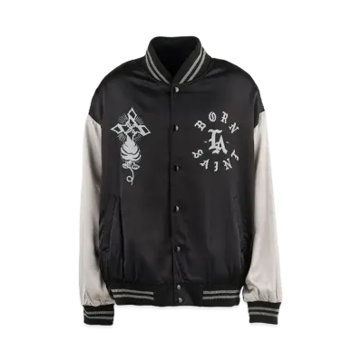 Saint Mxxxxxx x Born x Raised 24SS Born Saint Blouson "Black Gray"