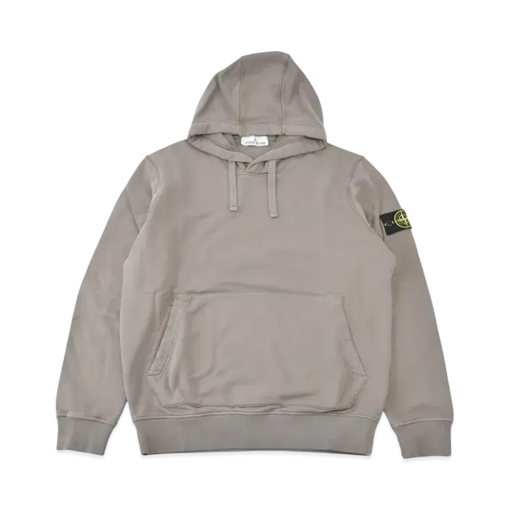 Stone Island Garment Dyed Compass Patch Hoodie "Walnut Brown" 811564151
