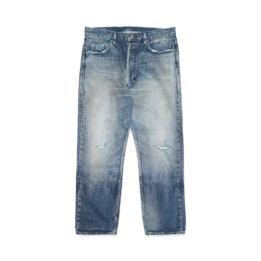 MADNESS AGING DENIM PANTS . REGULAR "INDIGO"