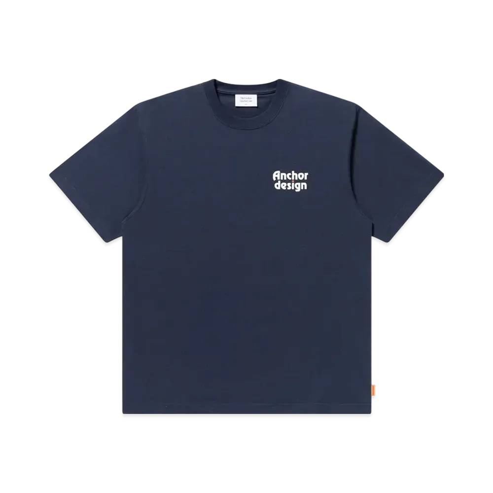 Mercedes Anchor inc. Advertising Tee "Navy"