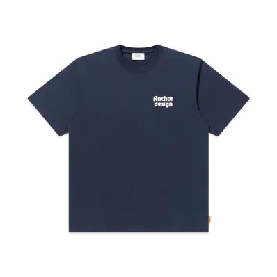 Mercedes Anchor inc. Advertising Tee "Navy"