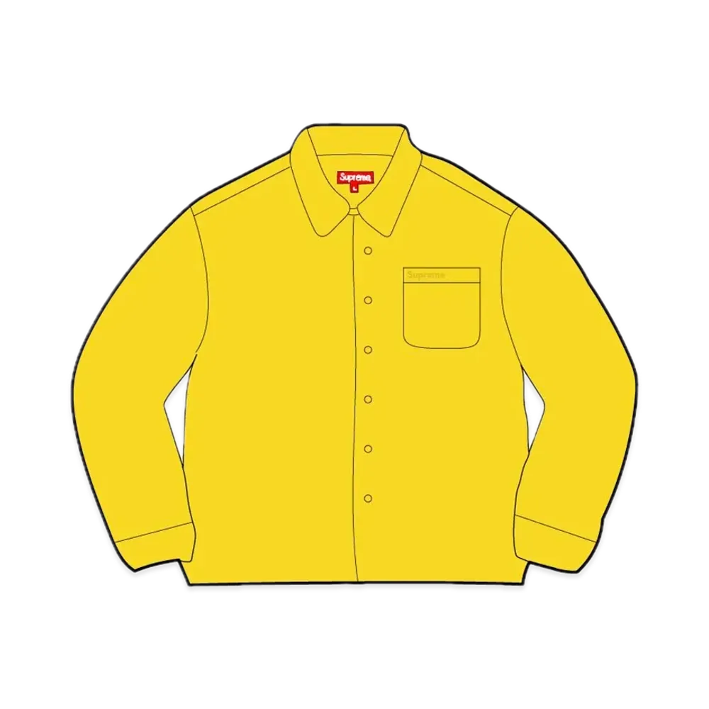 Supreme Nylon Filled Shirt "Yellow"