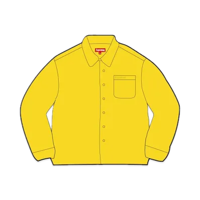 Supreme Nylon Filled Shirt "Yellow"