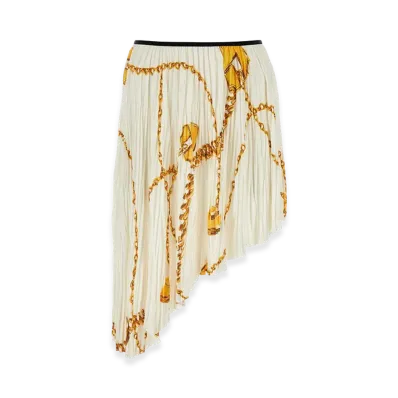 Burberry Women's Printed Jersey Skirt "Beige"