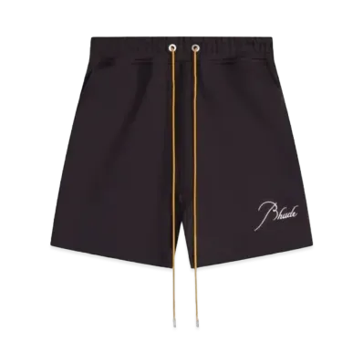 RHUDE Pique Shorts "Black"