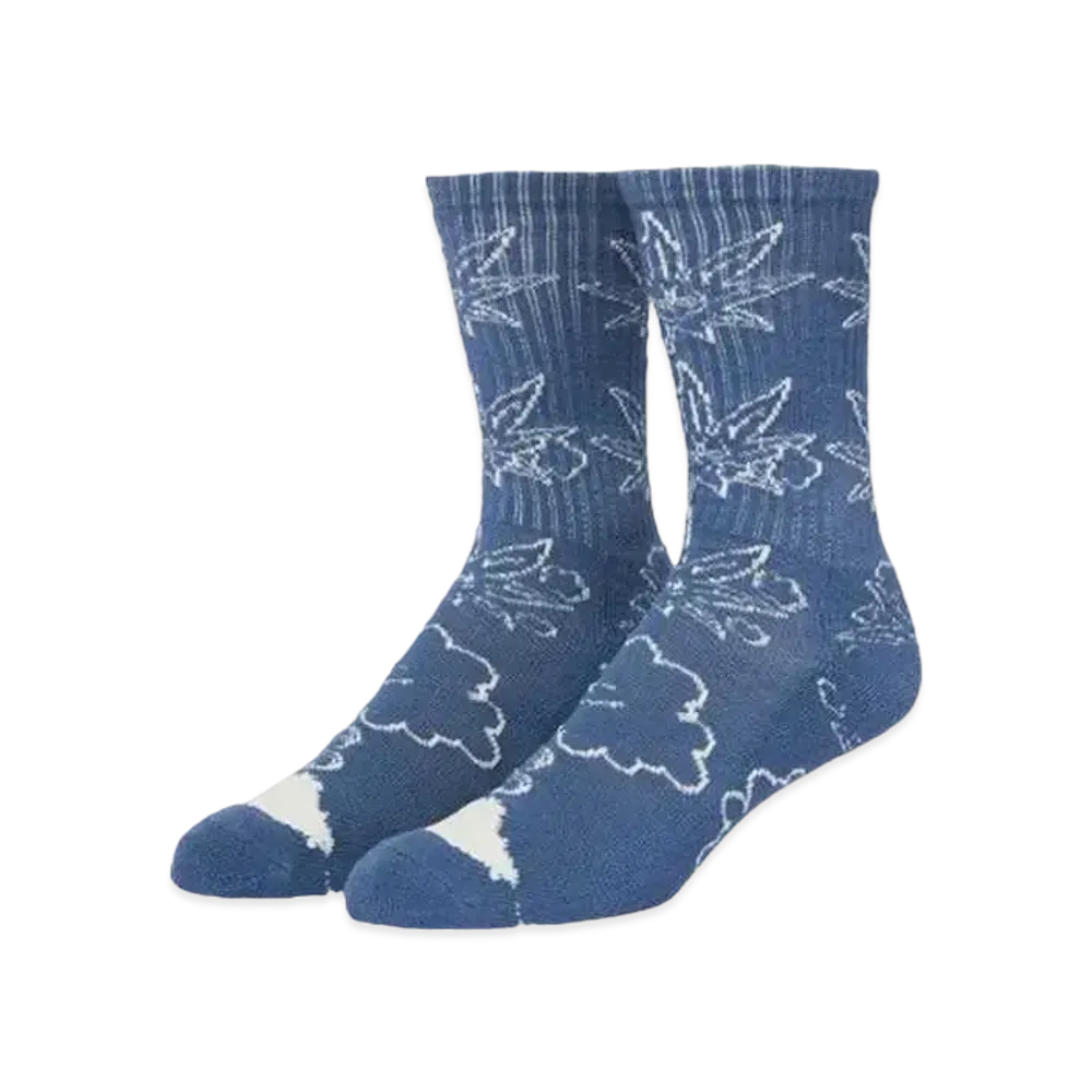HUF Self Destruction Buddy Socks "Slate"