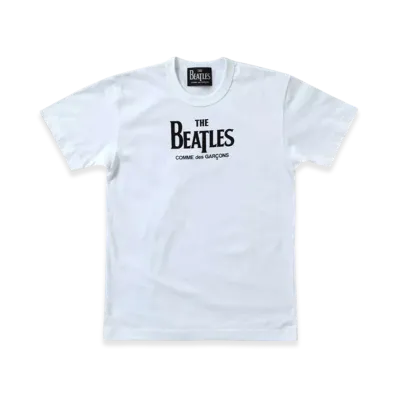 COMME des GARCONS x The Beatles Logo T-Shirt "White"