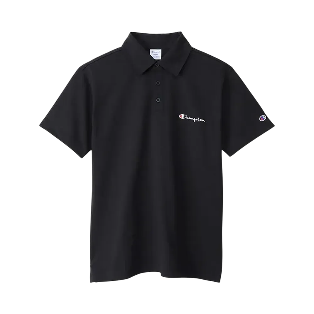 Champion Short Sleeve Polo Shirt 25SS "Black"