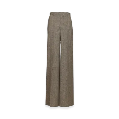 Rick Owens Women's Leg Trousers "Black"