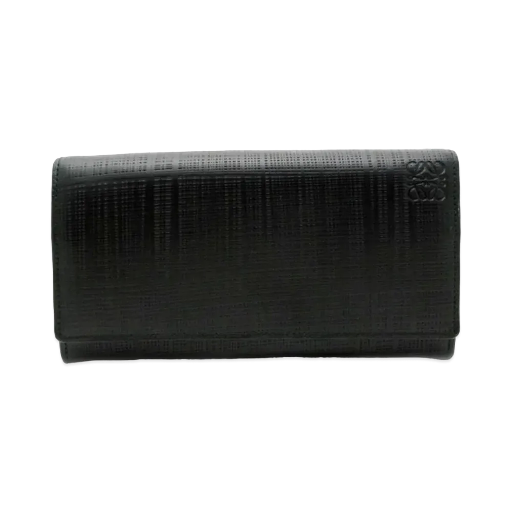 LOEWE Anagram Two -Fold Wallet "Black"