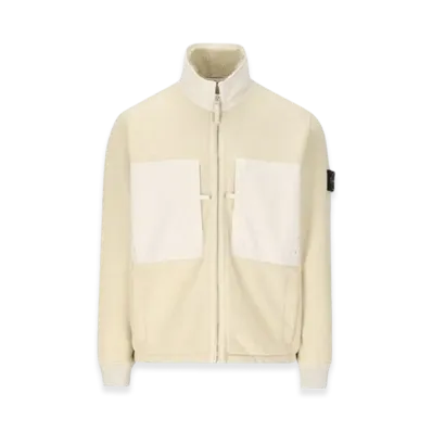 Stone Island 67256 Terry Fleece Track Top - 23FW "Plaster"