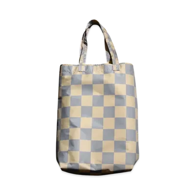 COMME des GARCONS x Onitsuka Tiger Nylon Tote Bag "Ntural/Light Blue"