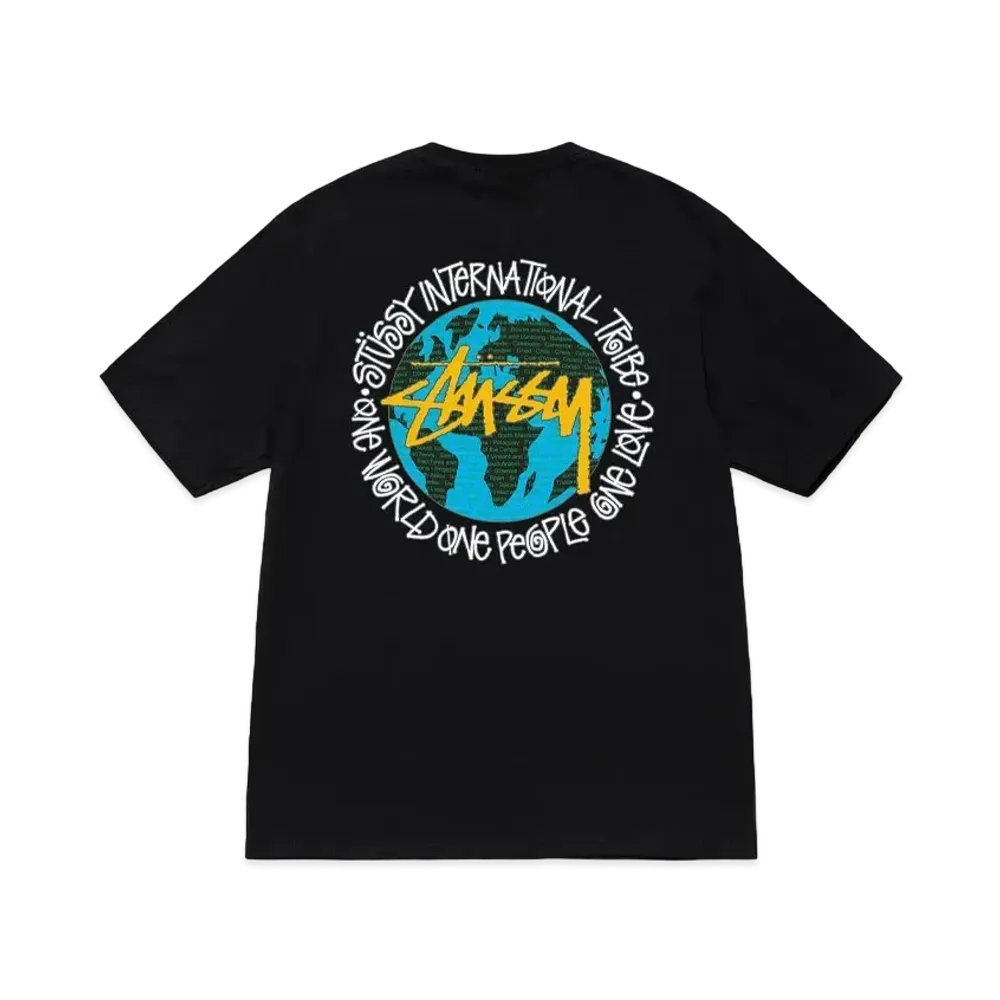 Stussy One World Tee "Black"