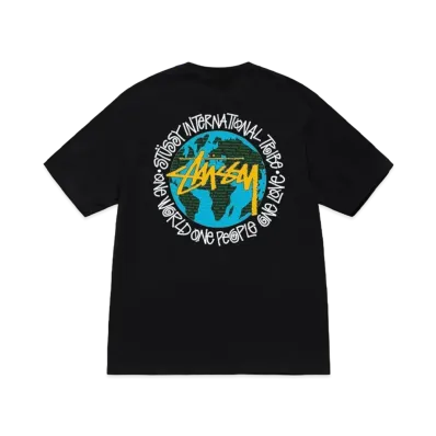Stussy One World Tee "Black"