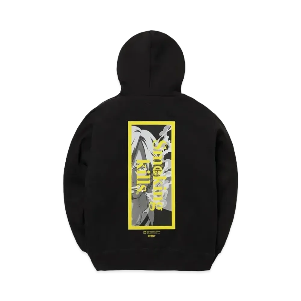 FR2 x ONE PIECE Collaboration Smokers Hoodie SANJI ver "Black"