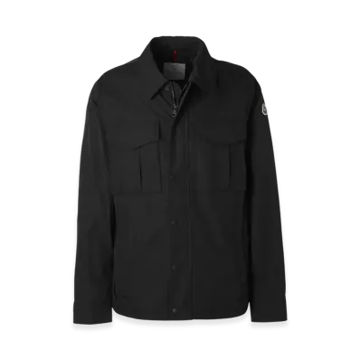 MONCLER Mens Frema Shirt Jacket "Black"