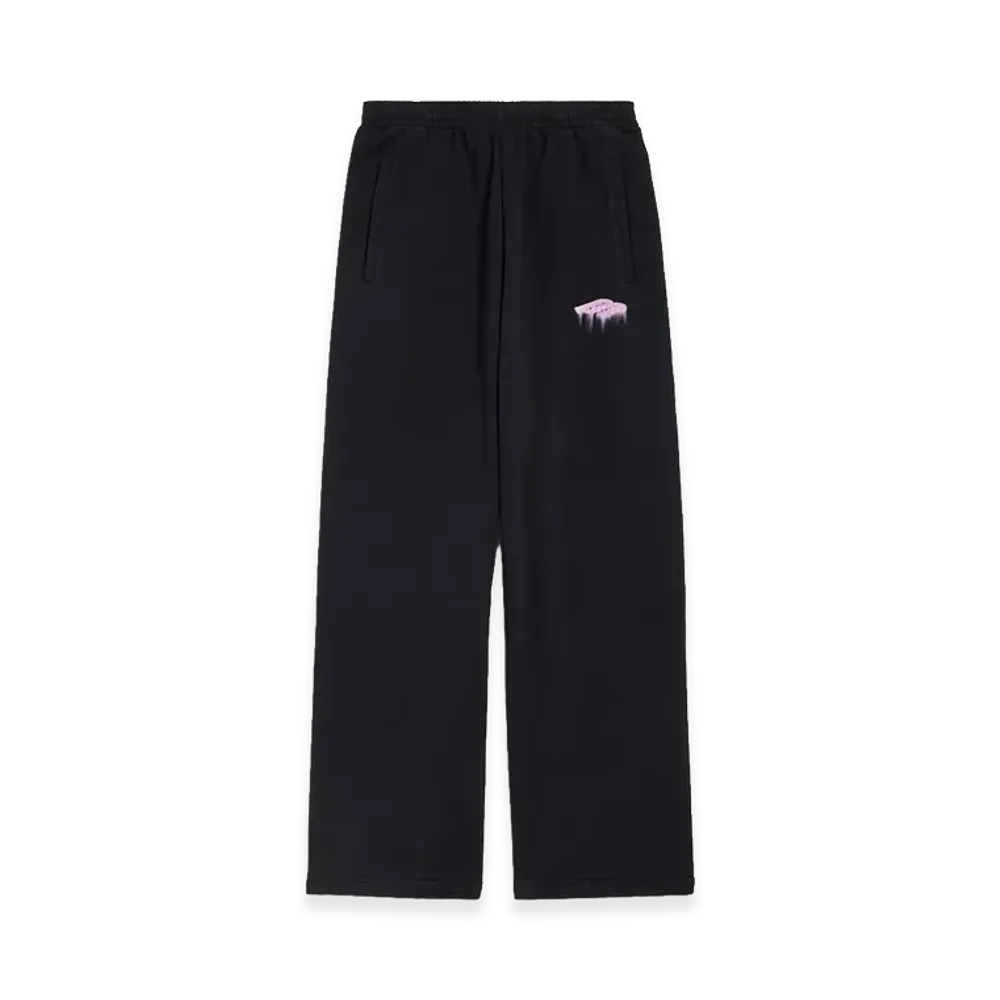 BALENCIAGA Wet Brush Baggy Sweatpants "Black"