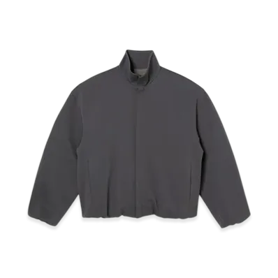 N.HOOLYWOOD COMPILE Stand Collar Blouson "Charcoal"