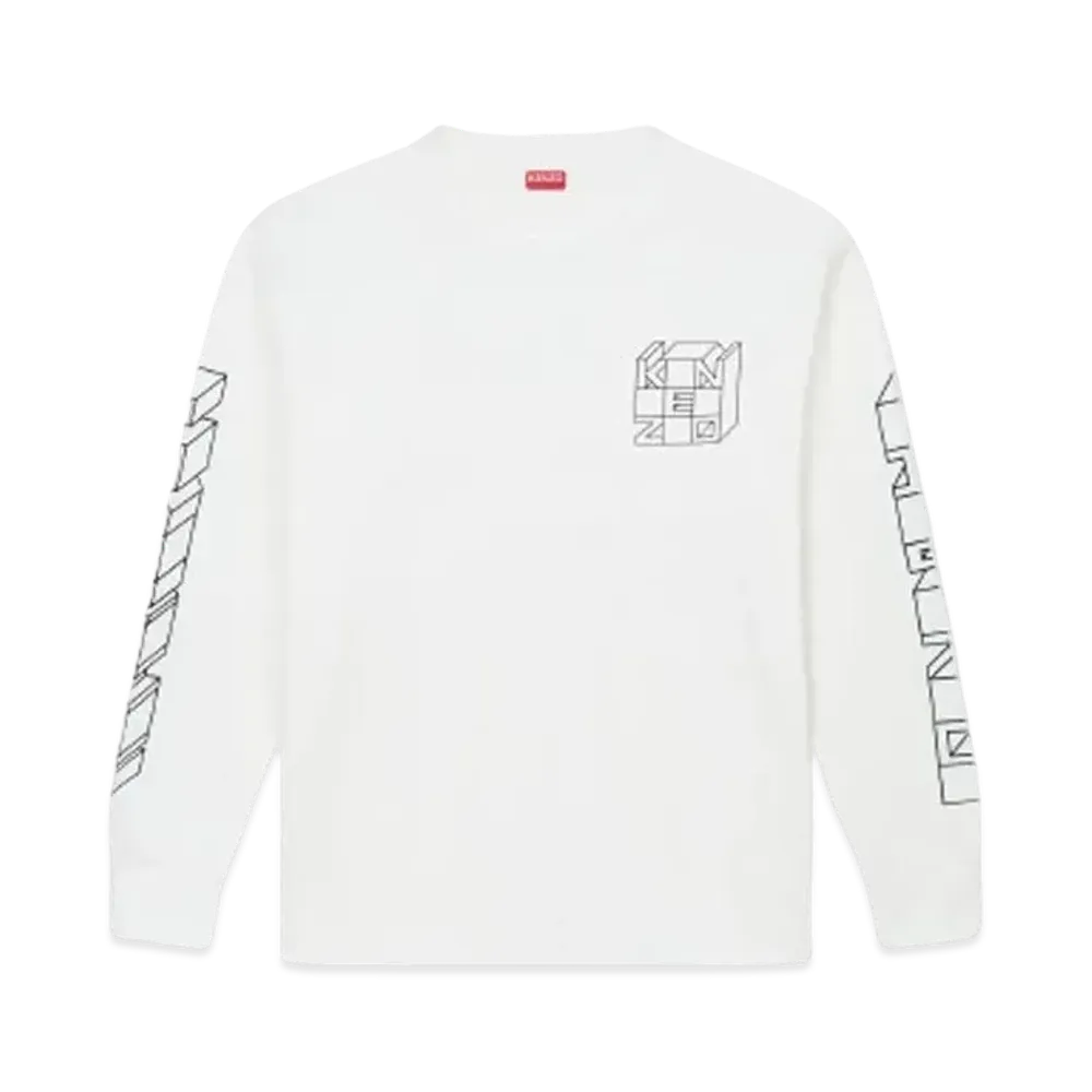 KENZO 'KUBE' T-shirt "Off White"