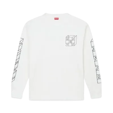 KENZO 'KUBE' T-shirt "Off White"