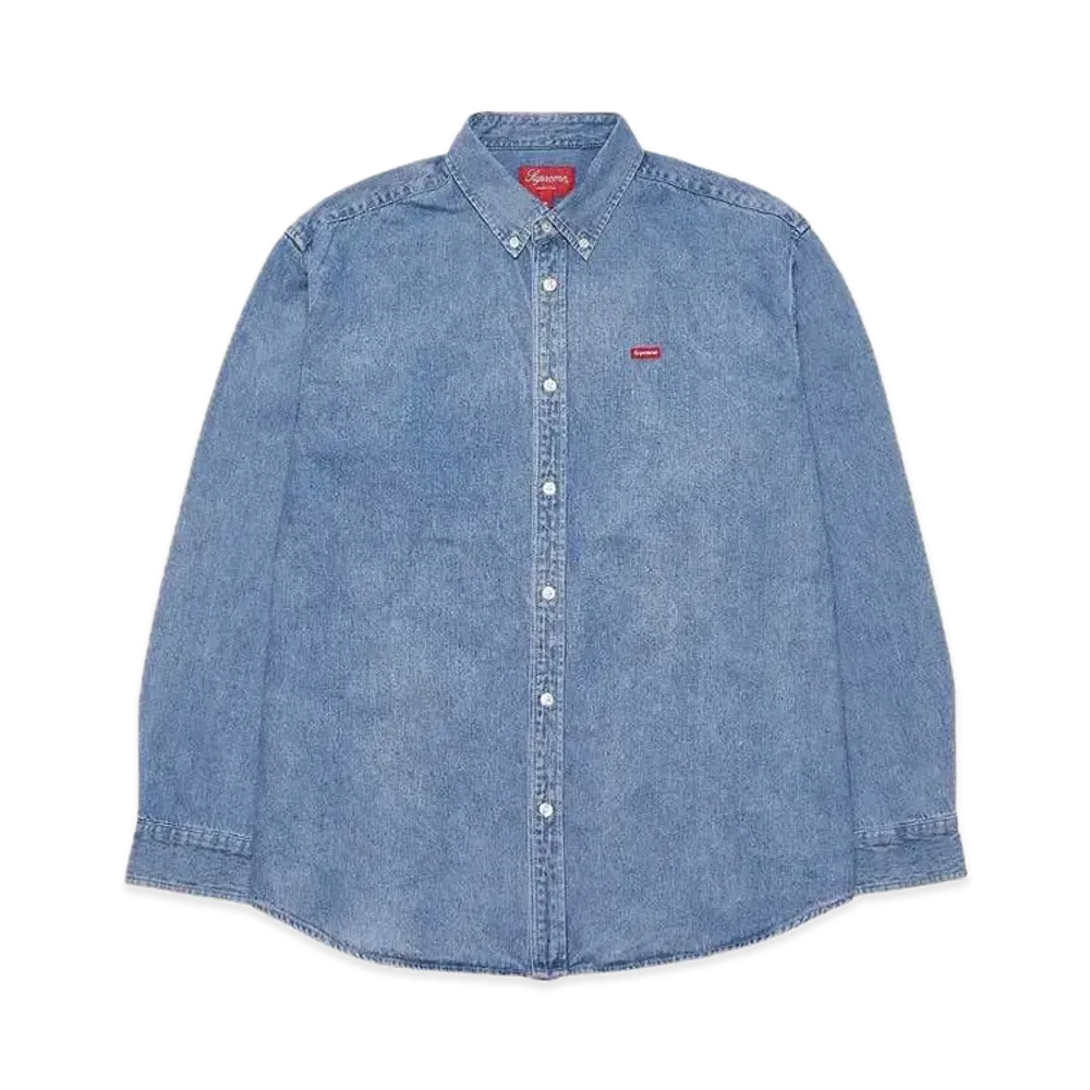 Supreme Small Box Shirt "Denim" (22SS)