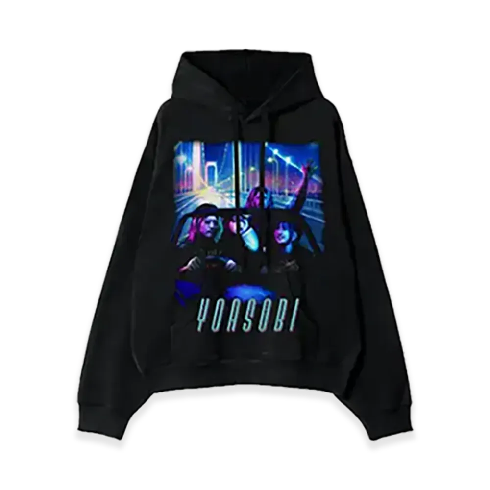 doublet x YOASOBI Night Out Hoodie Drive "Black"