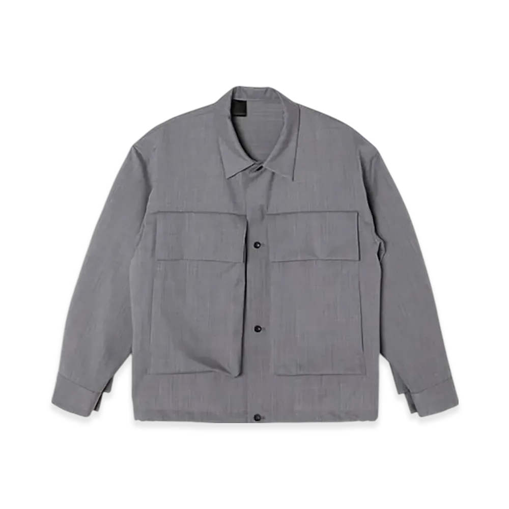 N.HOOLYWOOD Shirt Blouson "Light Gray"
