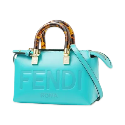 FENDI 2Way Handbag/Shoulder Bag/By The Way Mini "Springturquoise"