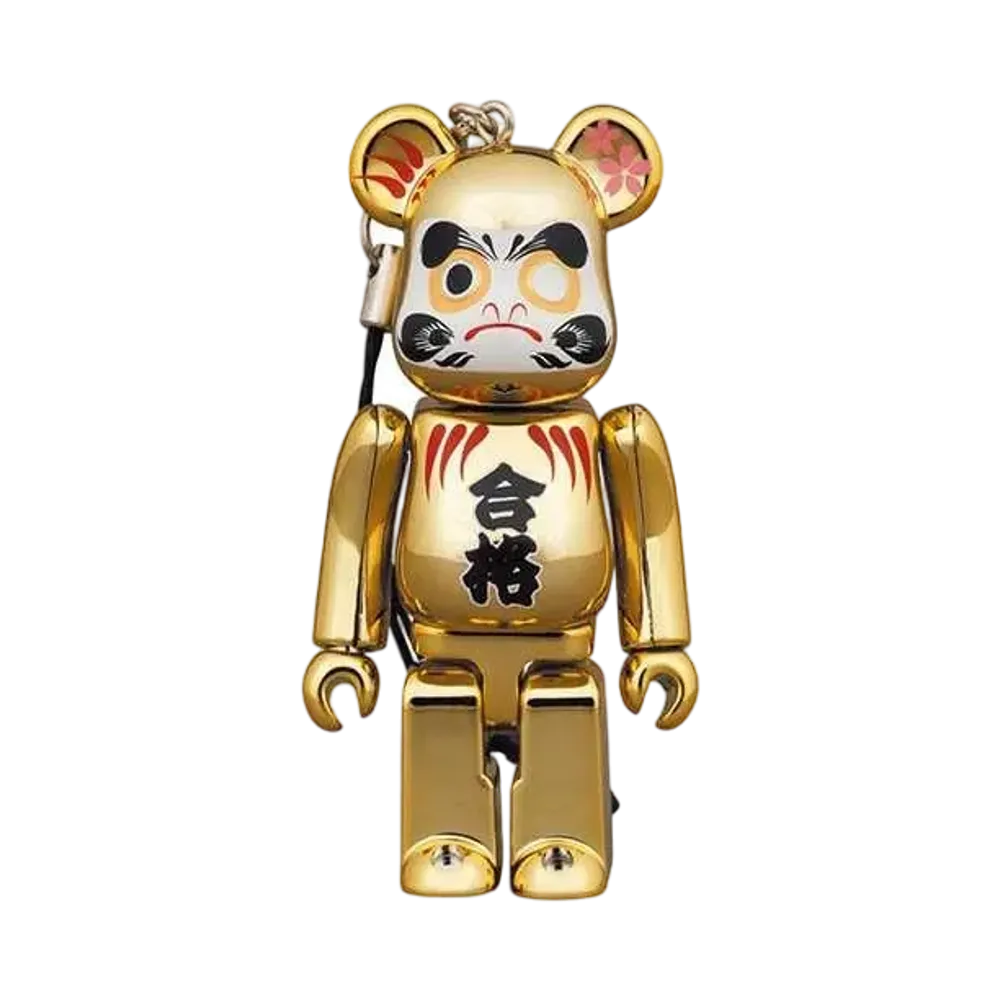 Bearbrick Daruma “GOUKAKU” Gold Plated 2 100%
