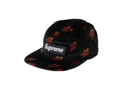 Supreme Sacred Hearts Camp Cap (17FW) "Black"
