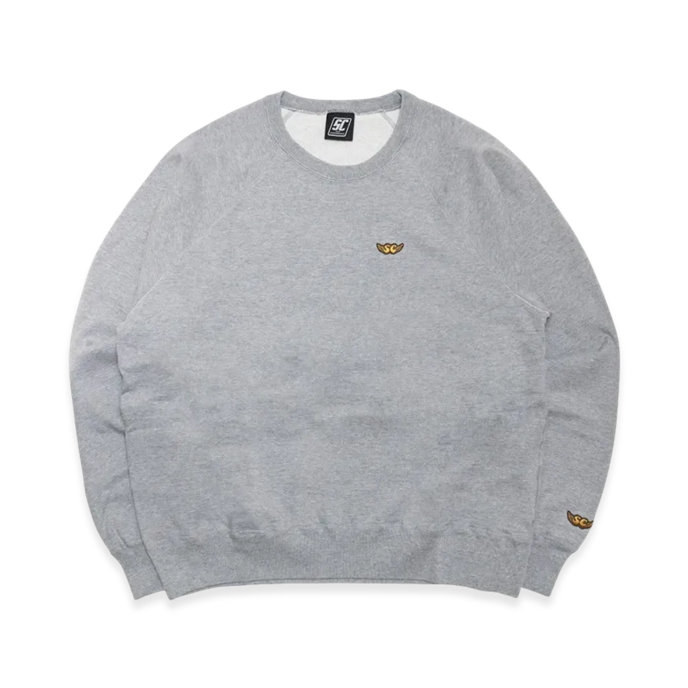 SubCulture Crew Neck (Tyler Warren Logo) "Top Gray"