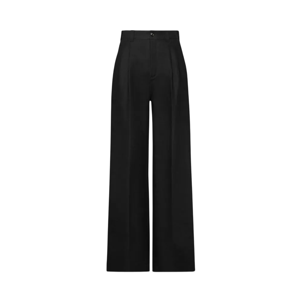 Maison Margiela Women's Skater Chino Trousers "Black"