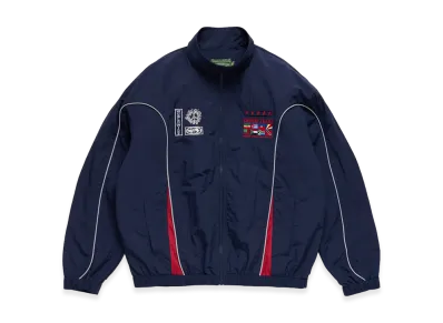 DENIM TEARS Diaspora Flag Track Jacket "Navy"